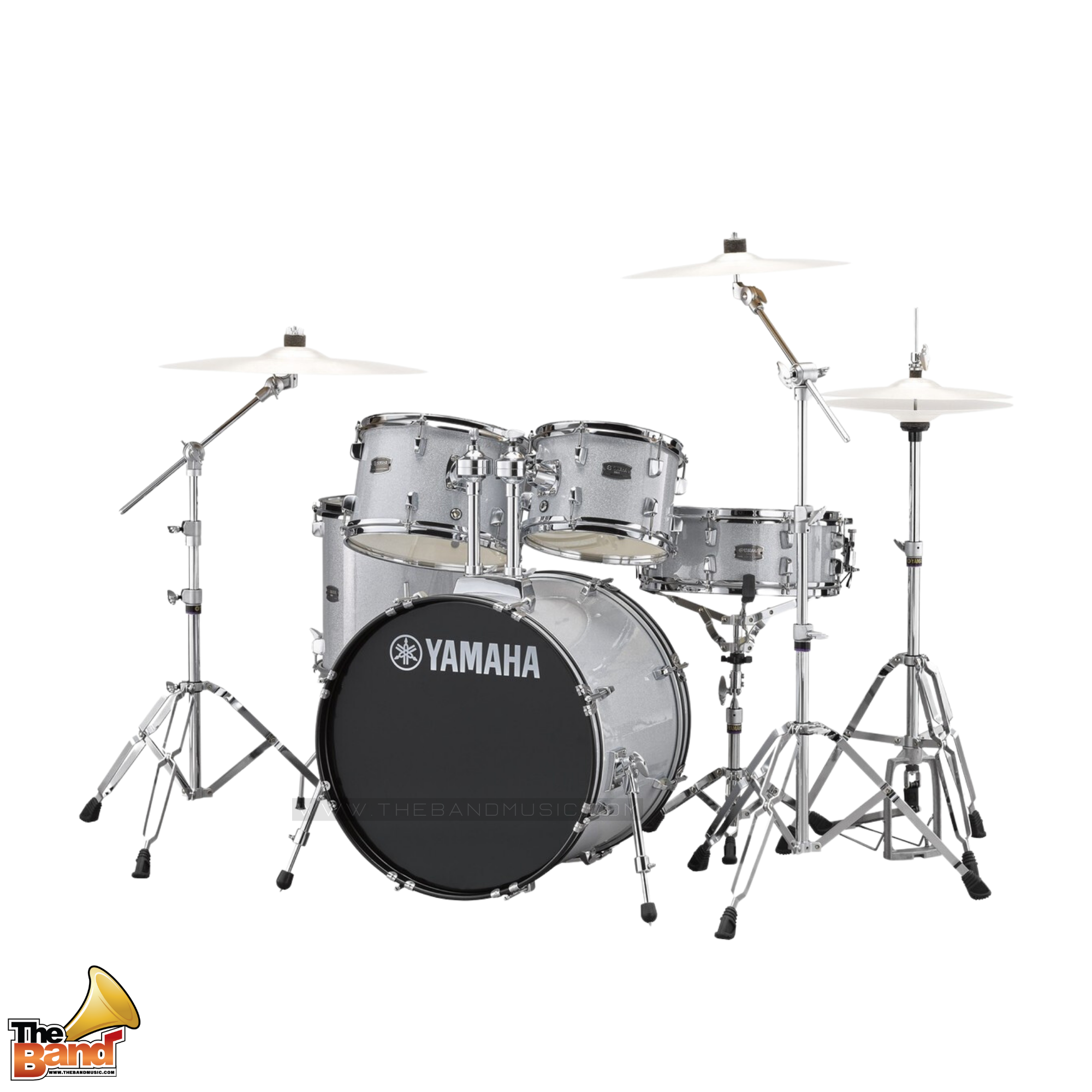 YAMAHA RYDEEN (RDP2F5 + HW680W) Silver ACOUSTIC DRUMS