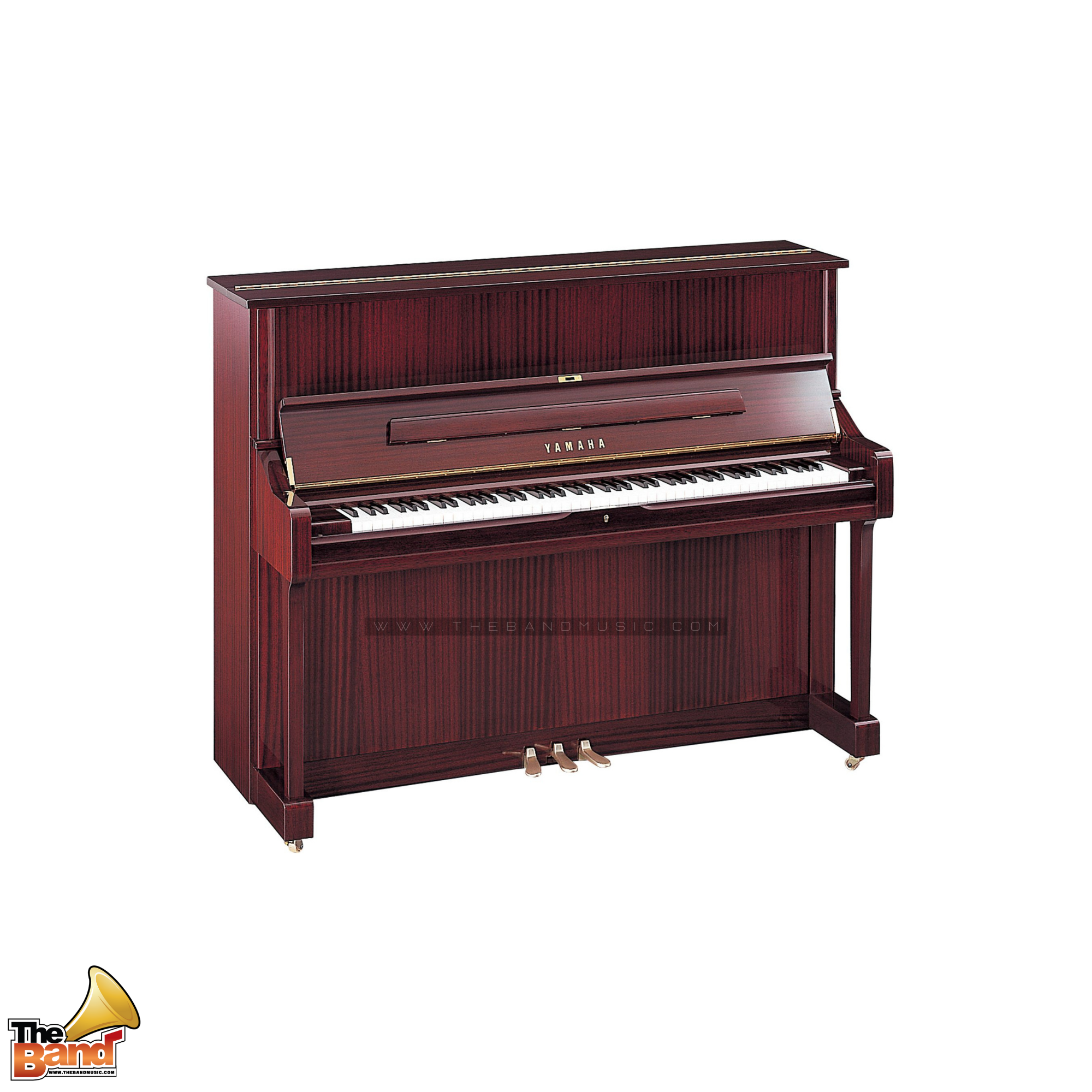YAMAHA U1 UPRIGHT PIANO Polished Mahogany