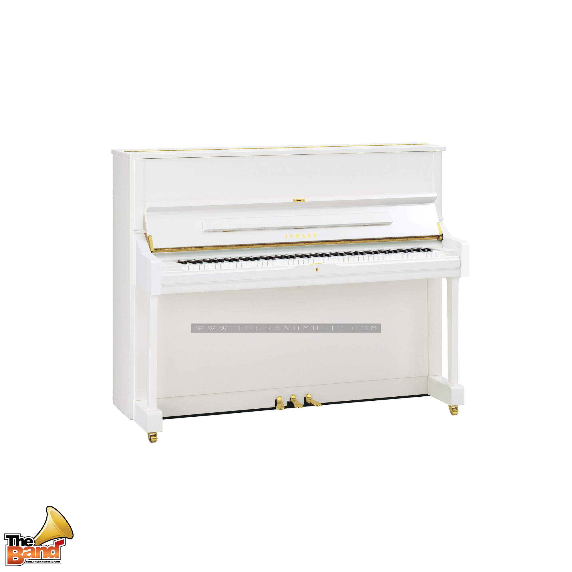 YAMAHA U1 UPRIGHT PIANO Polished White