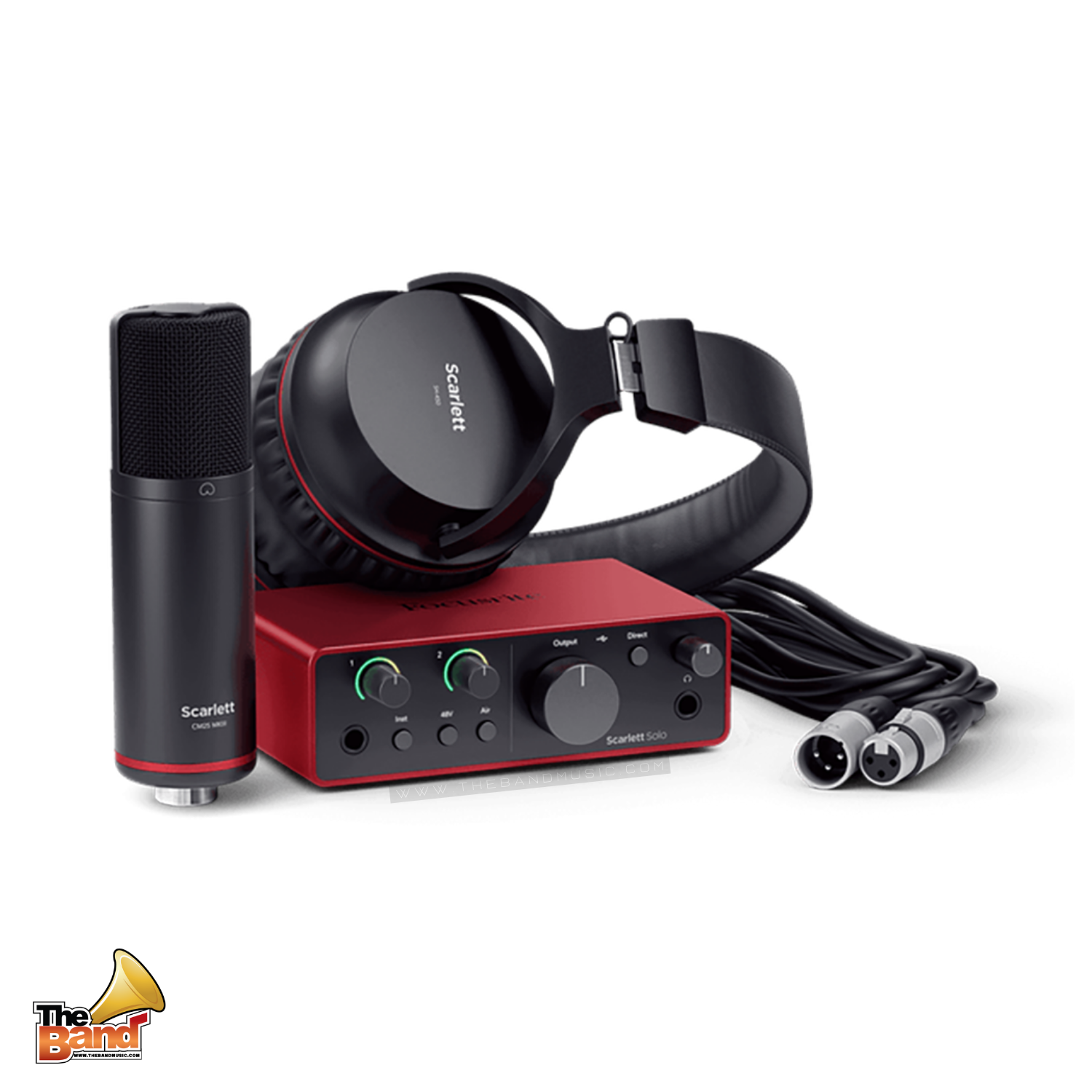 Focusrite Scarlett Solo Studio 4th Gen Recording Bundle